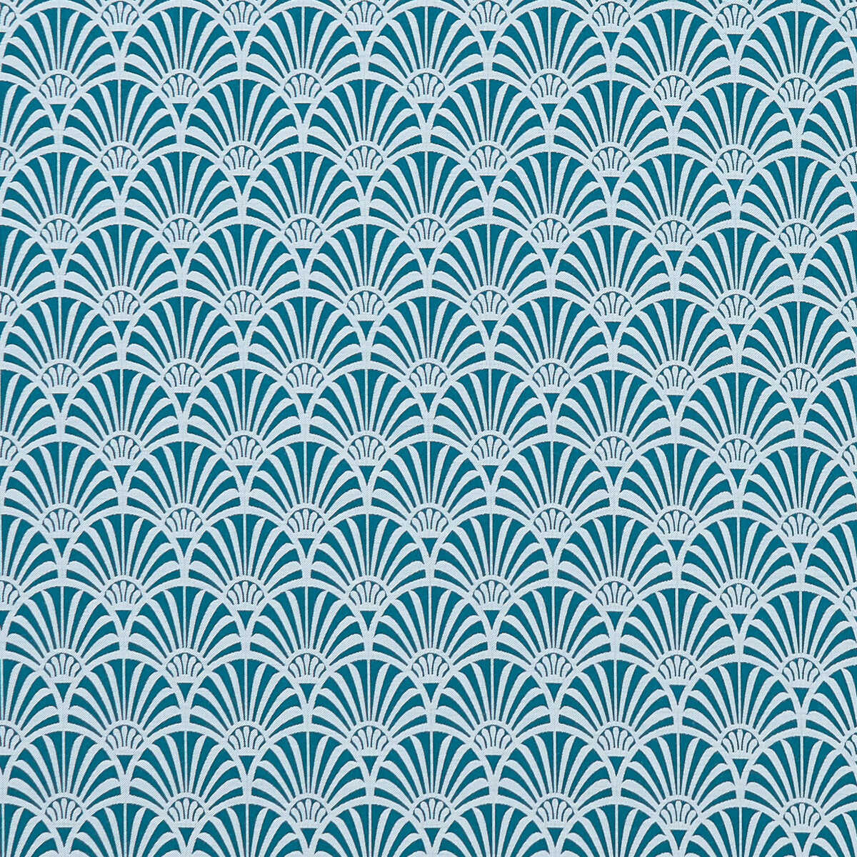 Zellige - Teal - CLARKE AND CLARKE Fabric