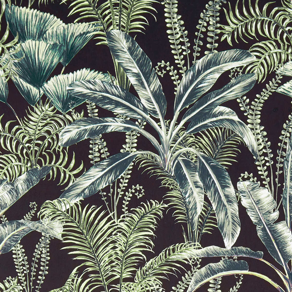 Majorelle Velvet - Charcoal - CLARKE AND CLARKE Fabric
