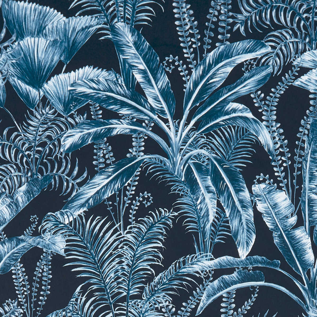 Majorelle Velvet - Midnight - CLARKE AND CLARKE Fabric