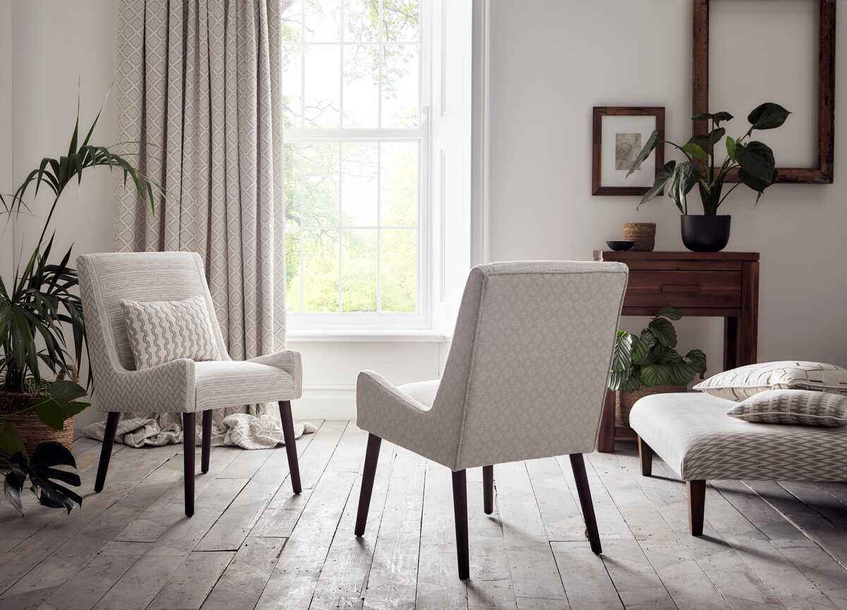 F145502cac0 Urban Ivory Linen Clarke And Clarke Fabric - CLARKE AND CLARKE Fabric