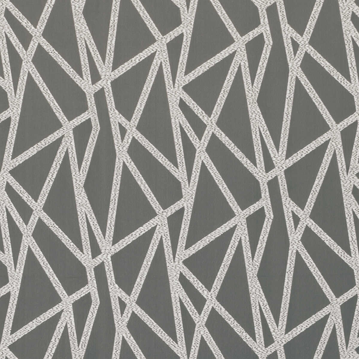 Geomo - Pewter - CLARKE AND CLARKE Fabric