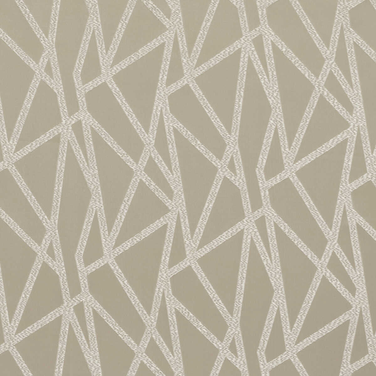 Geomo - Taupe - CLARKE AND CLARKE Fabric