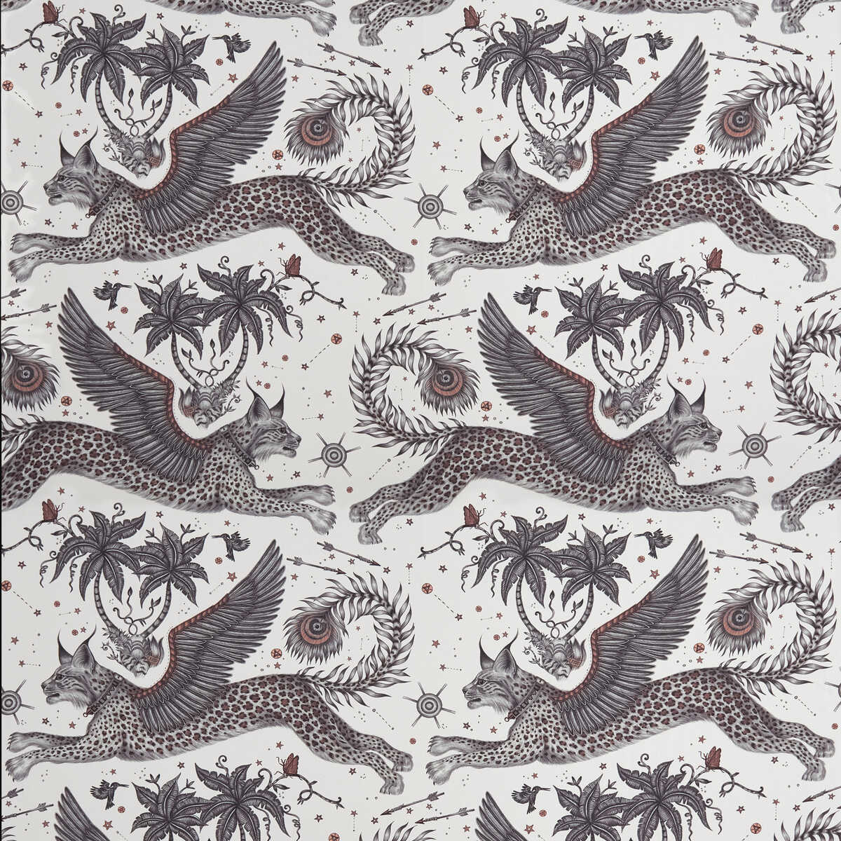Lynx Satin - Nude - CLARKE AND CLARKE Fabric