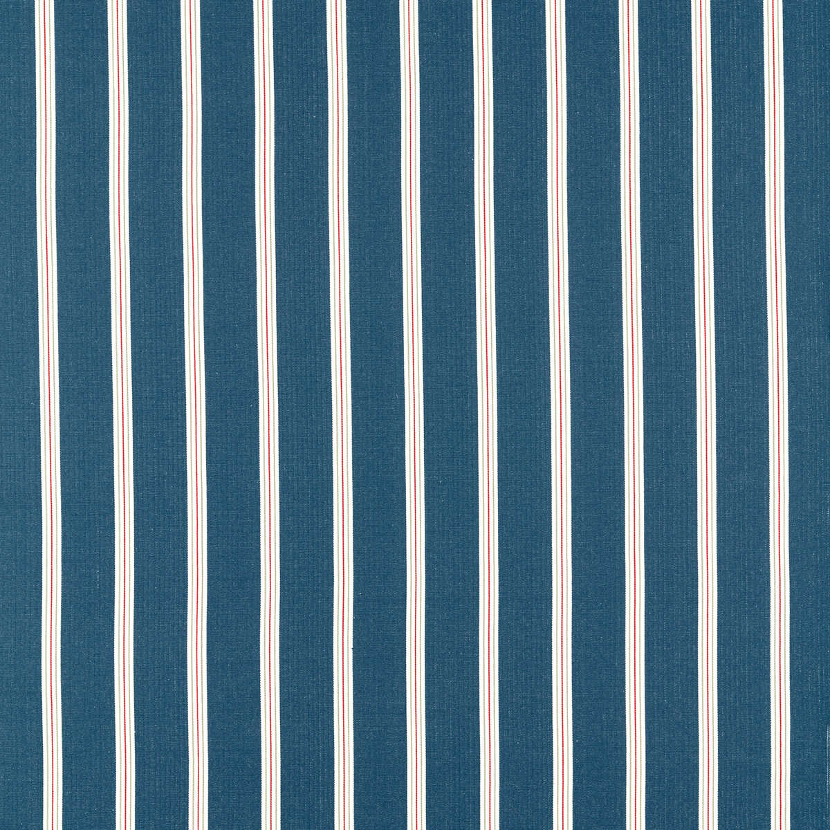 Knightsbridge - Navy/Rouge - CLARKE AND CLARKE Fabric