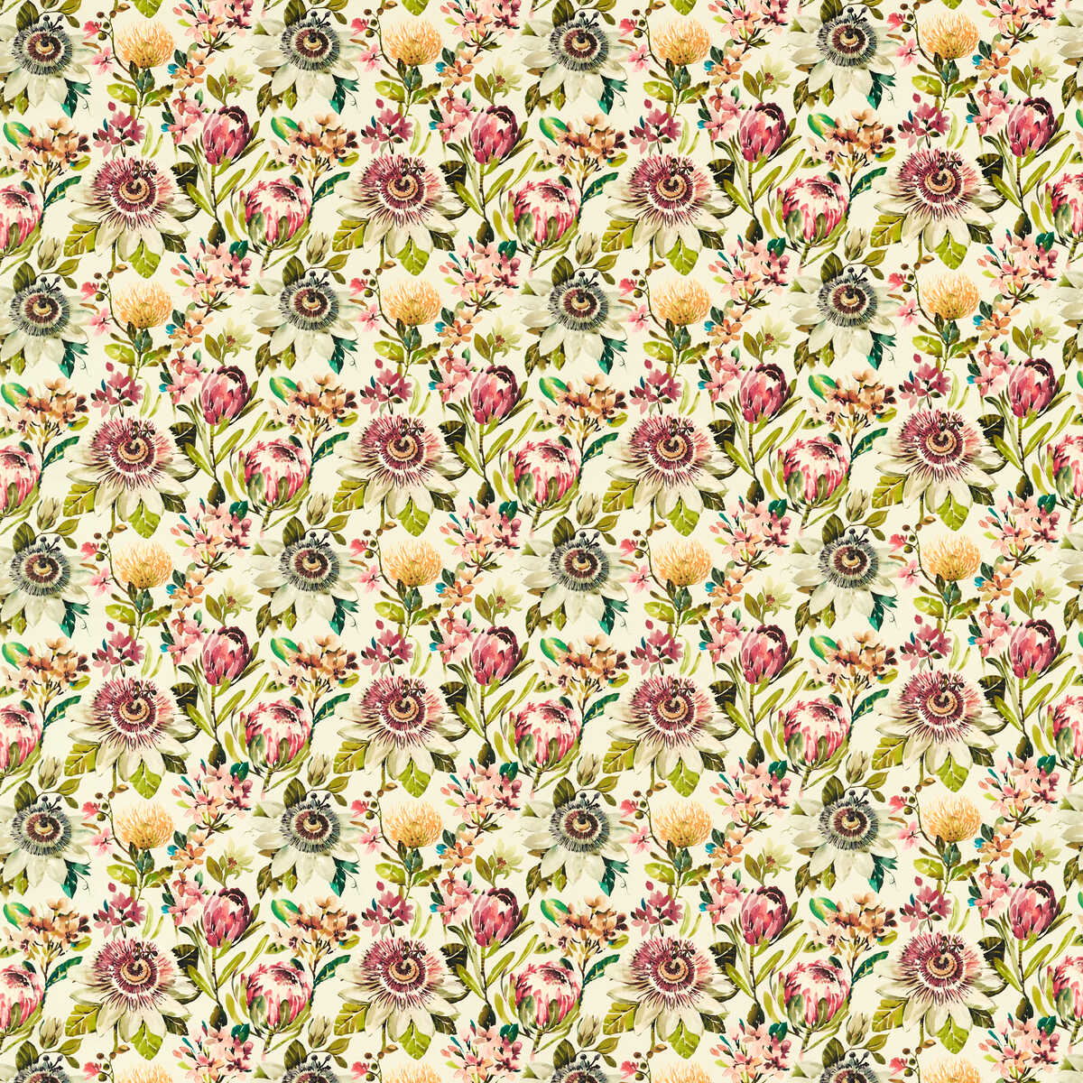 Paradise - Autumn - CLARKE AND CLARKE Fabric