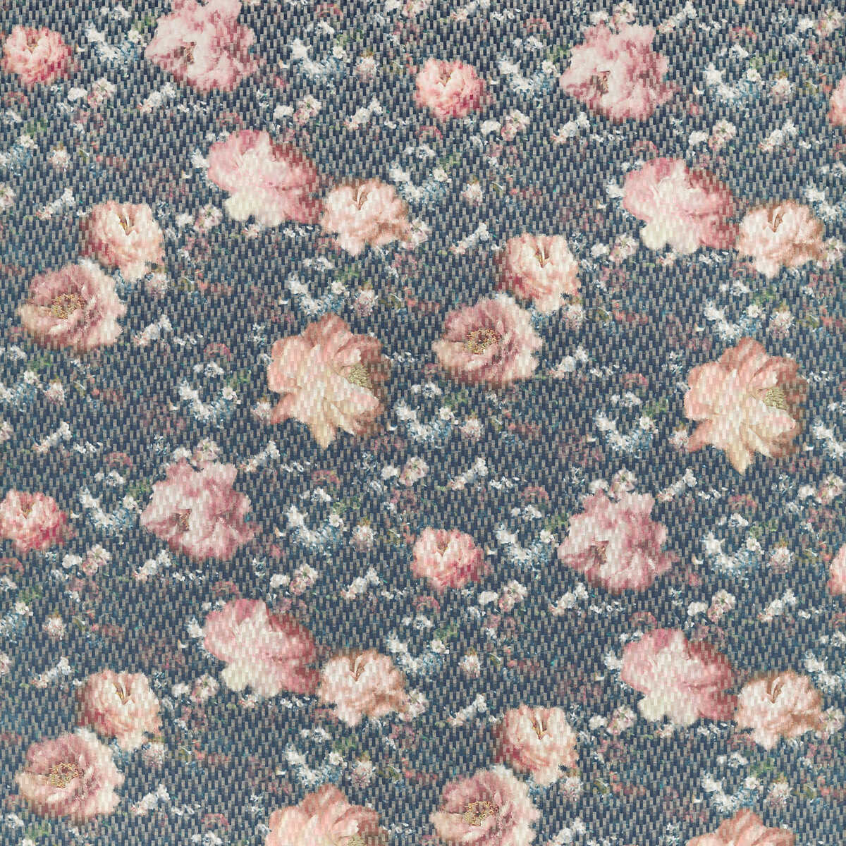 Camile - Spice/Dusk - CLARKE AND CLARKE Fabric