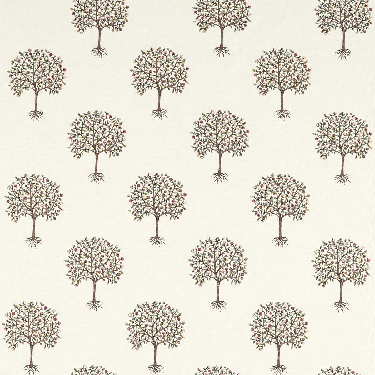 Bergamot - Blush/Linen - CLARKE AND CLARKE Fabric