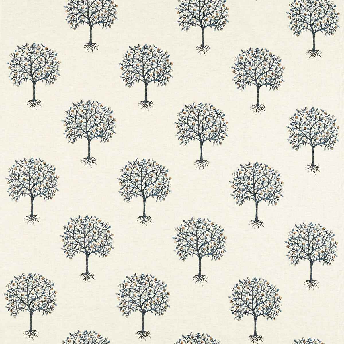 F154103cac0 Bergamot Denim Midnight Clarke And Clarke Fabric - CLARKE AND CLARKE Fabric
