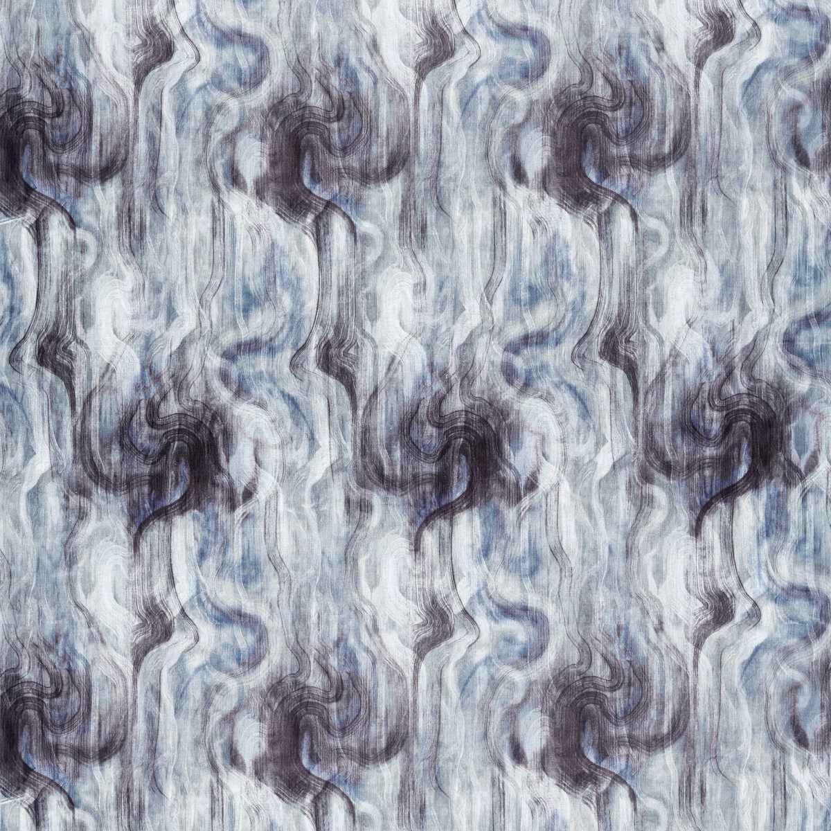 F155201cac0 Tessuto Midnight Silver Clarke And Clarke Fabric - CLARKE AND CLARKE Fabric