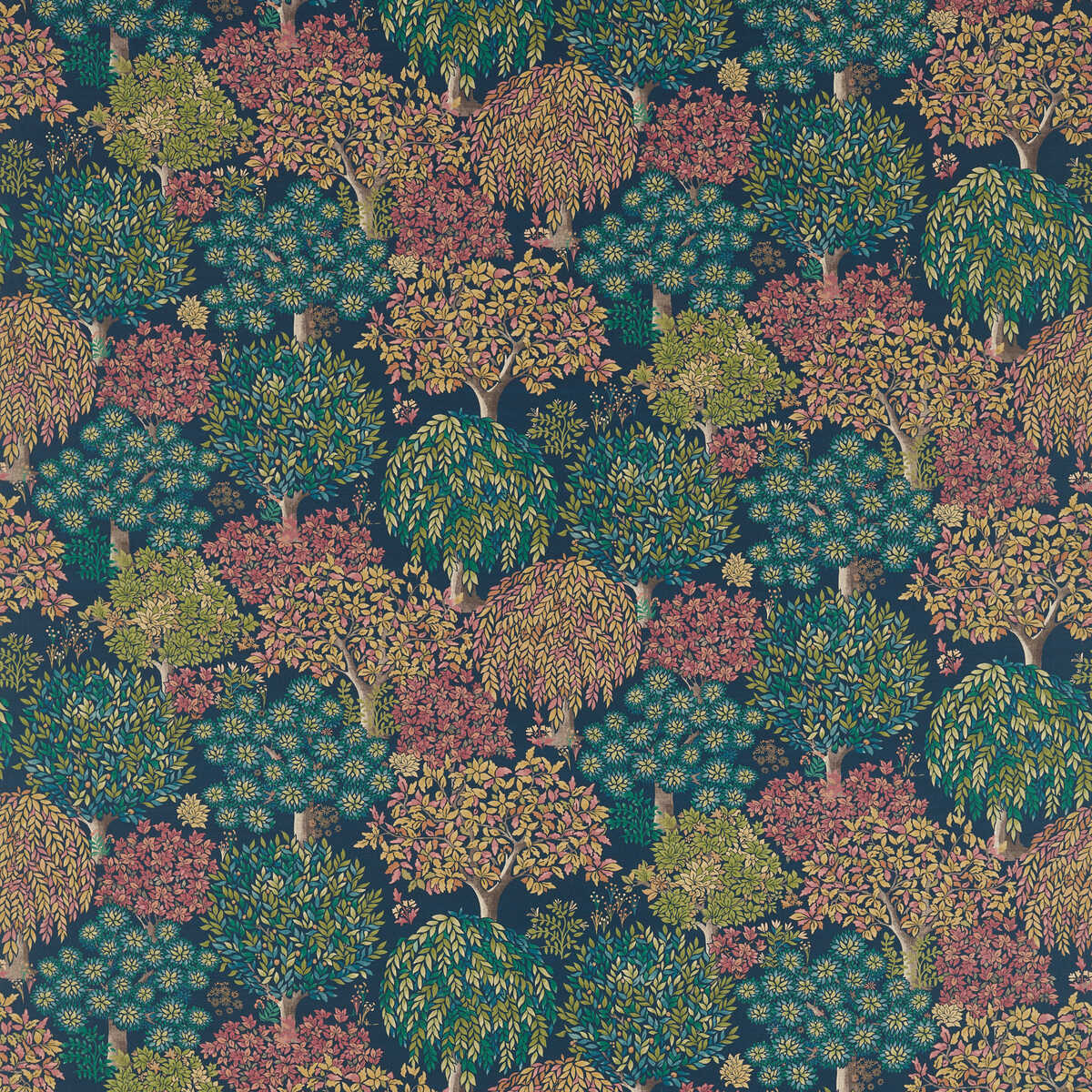 Tatton - Midnight - CLARKE AND CLARKE Fabric
