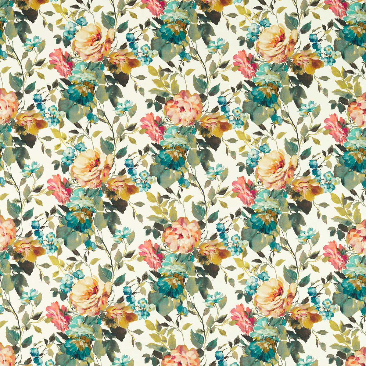 Bloom - Antique - CLARKE AND CLARKE Fabric