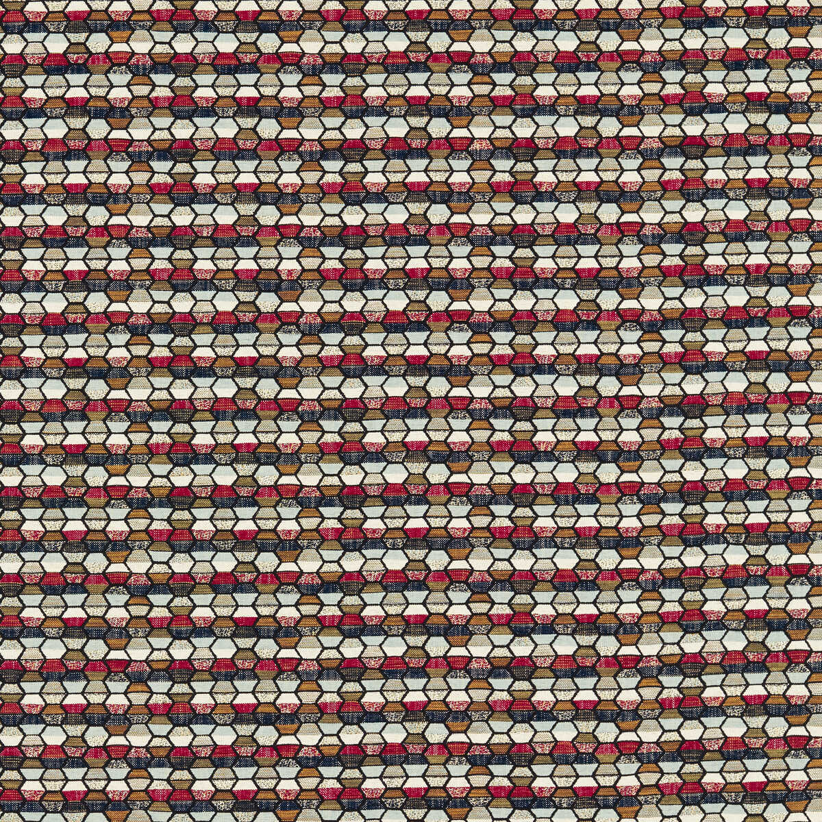 Cosmic - Midnight/Ruby - CLARKE AND CLARKE Fabric
