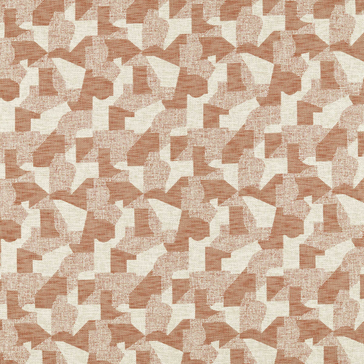 Espen - Rust - CLARKE AND CLARKE Fabric