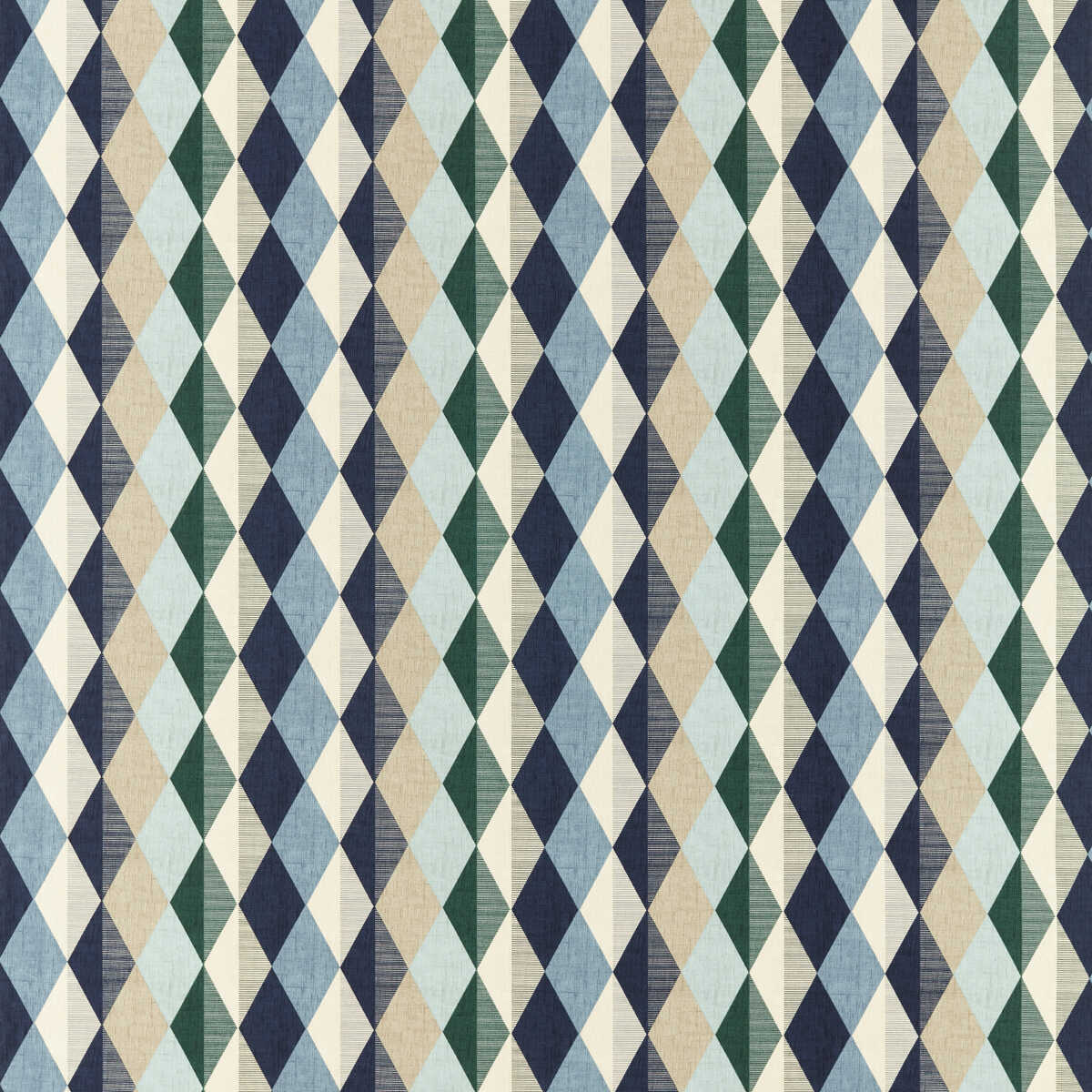 Denver - Mineral/Navy - CLARKE AND CLARKE Fabric