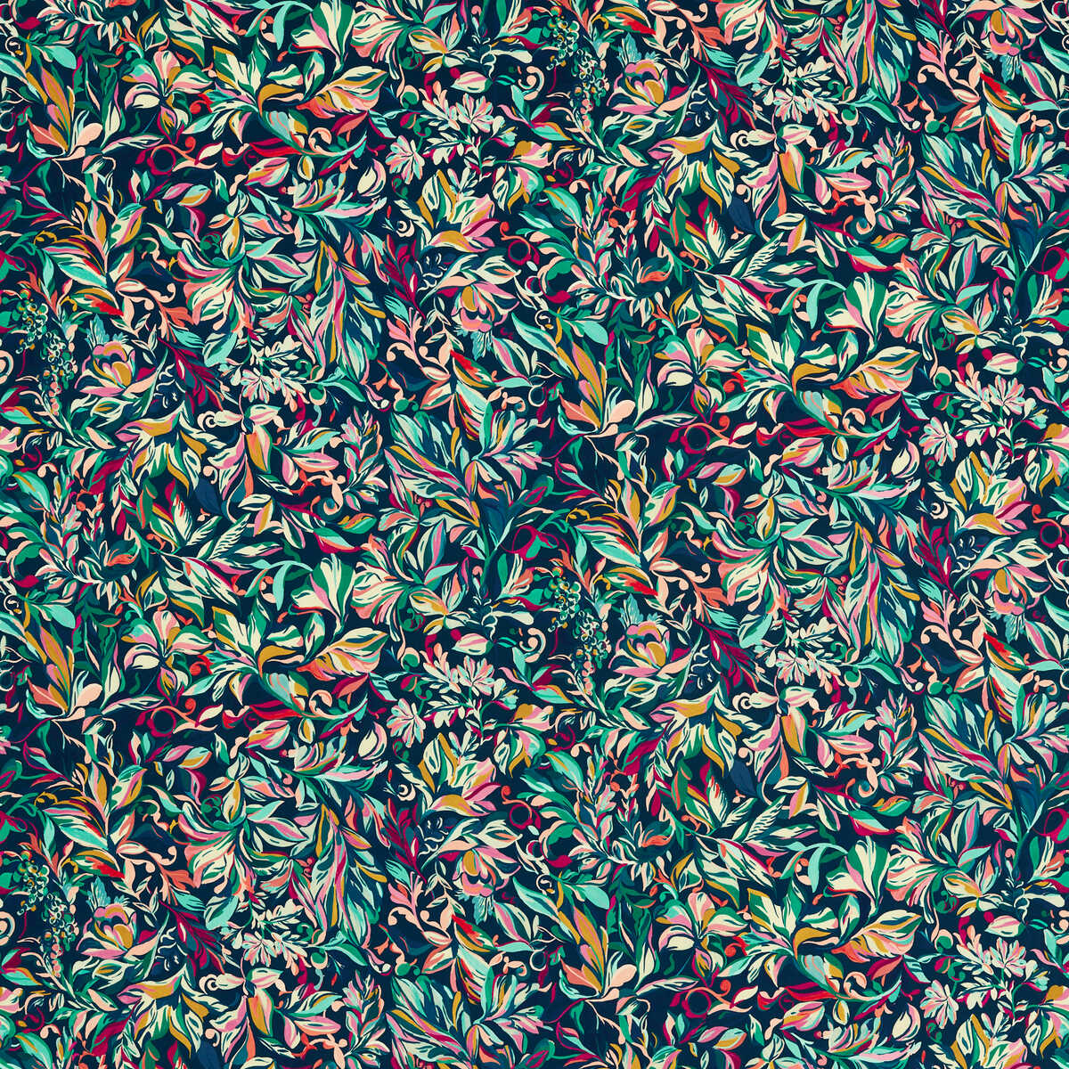 Ashbrook Velvet - Midnight - CLARKE AND CLARKE Fabric
