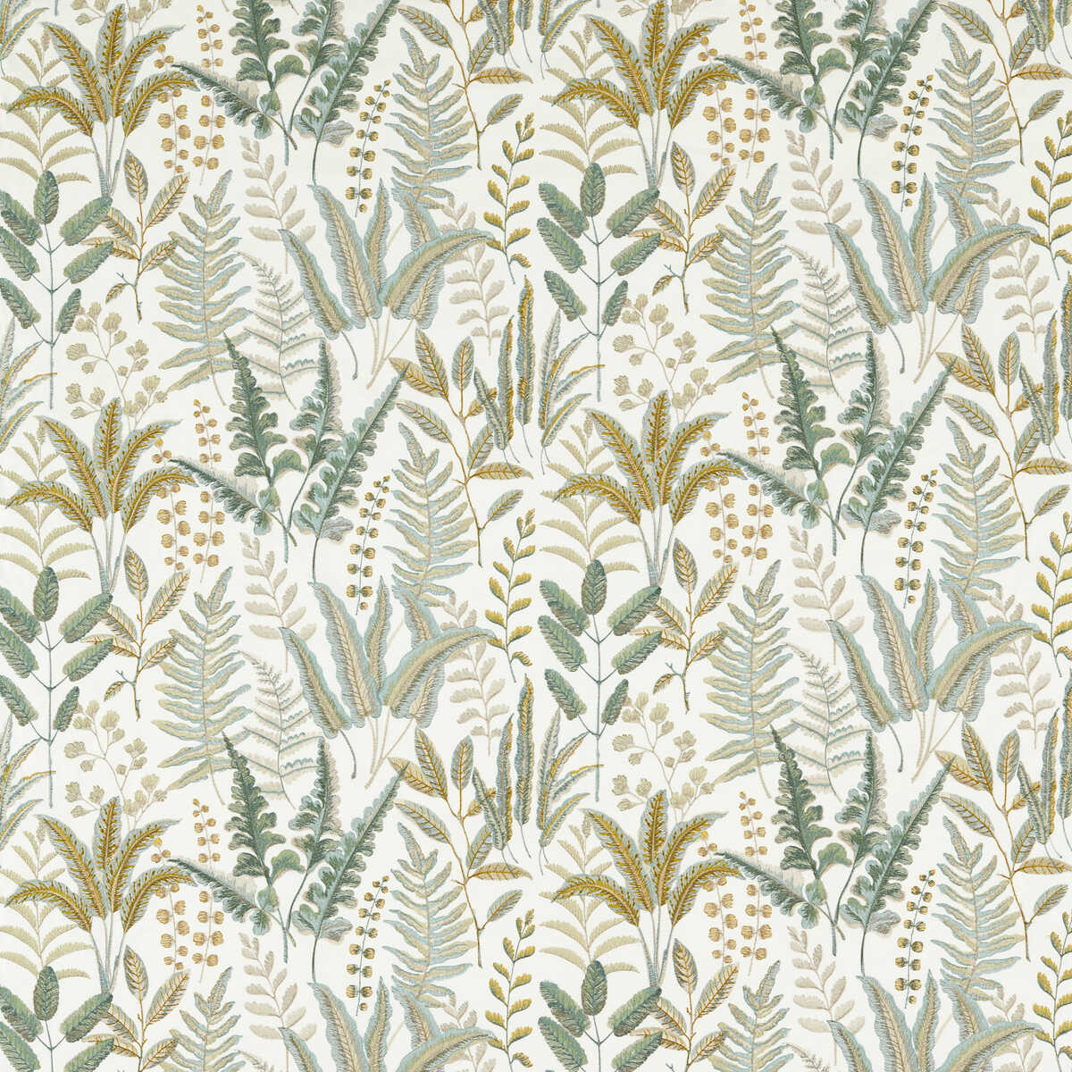 Bracken - Glade Emb - CLARKE AND CLARKE Fabric