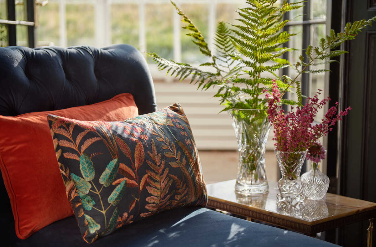Bracken - Glade Emb - CLARKE AND CLARKE Fabric