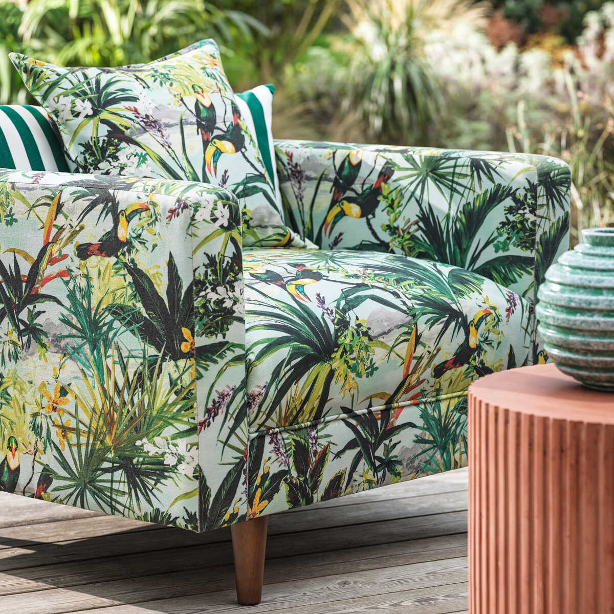 Toucan - Outdoor - CLARKE AND CLARKE Fabric