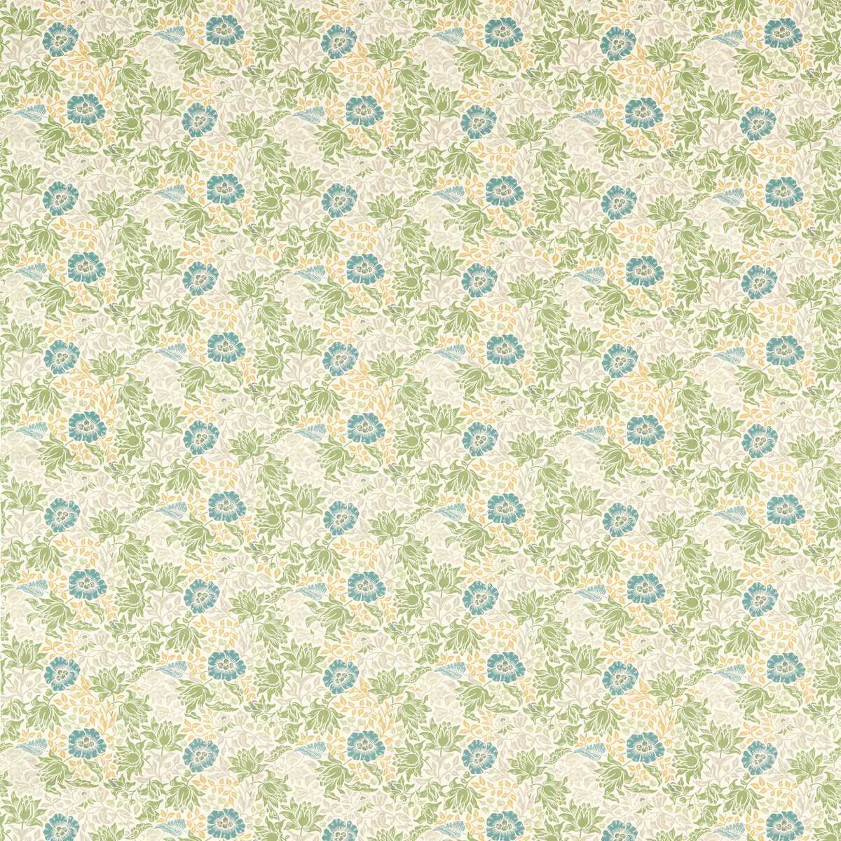 Mallow - Apple/Linen - CLARKE AND CLARKE Fabric