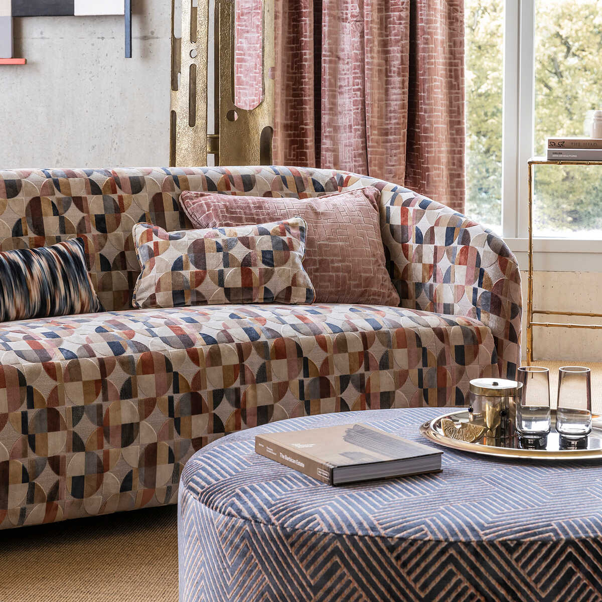 Delaunay - Multi - CLARKE AND CLARKE Fabric