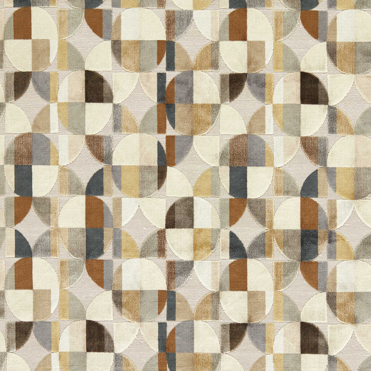 Delaunay - Natural - CLARKE AND CLARKE Fabric