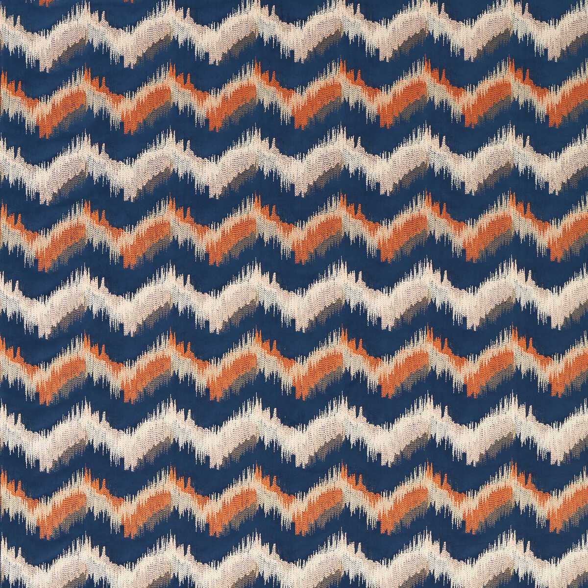 Sagoma - Midnight/Spice - CLARKE AND CLARKE Fabric
