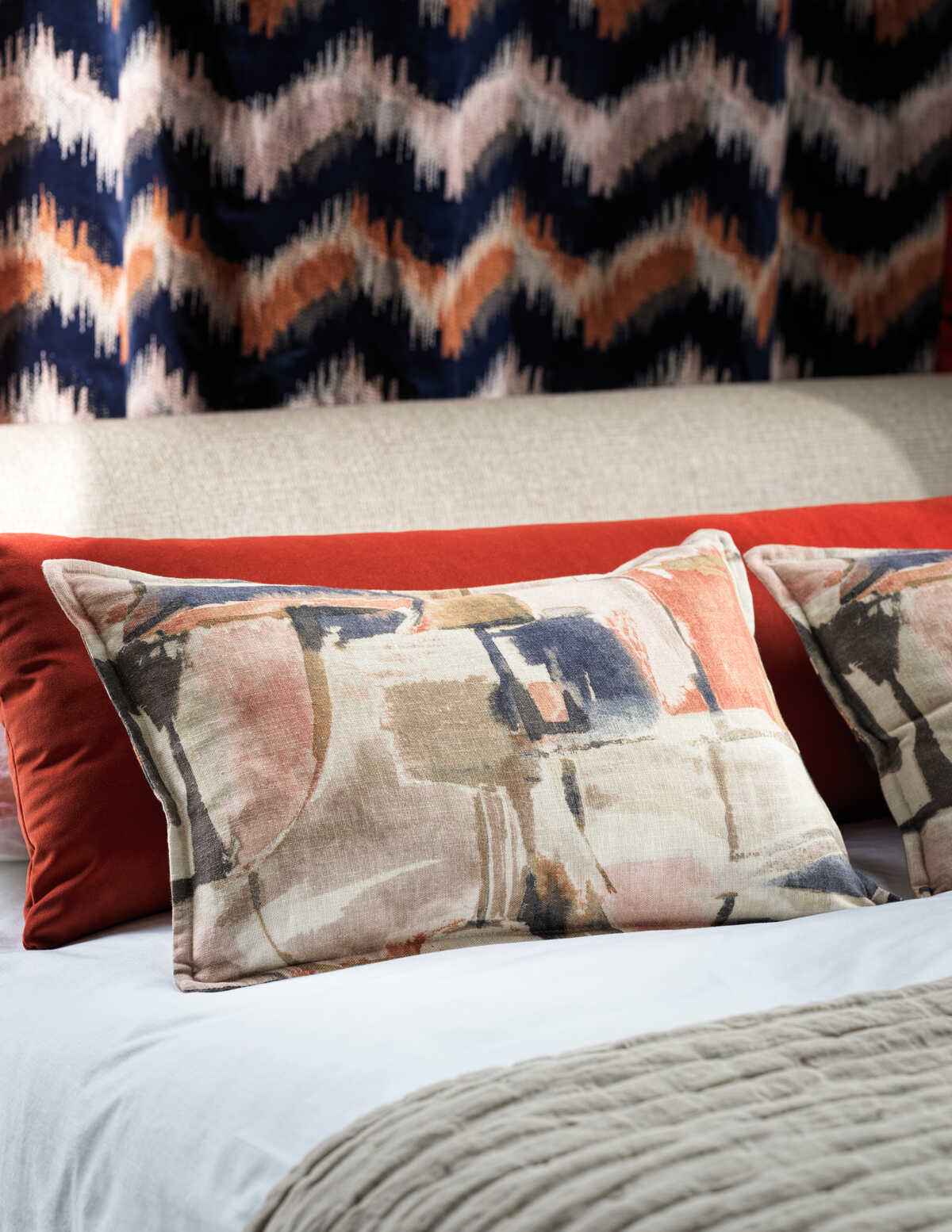 F169803cac0 Sagoma Midnight Spice Clarke And Clarke Fabric - CLARKE AND CLARKE Fabric
