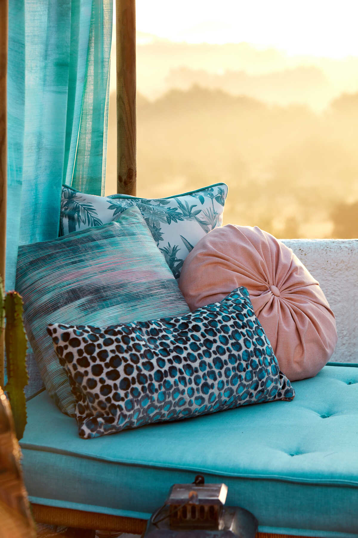 Malindi - Mineral - CLARKE AND CLARKE Fabric