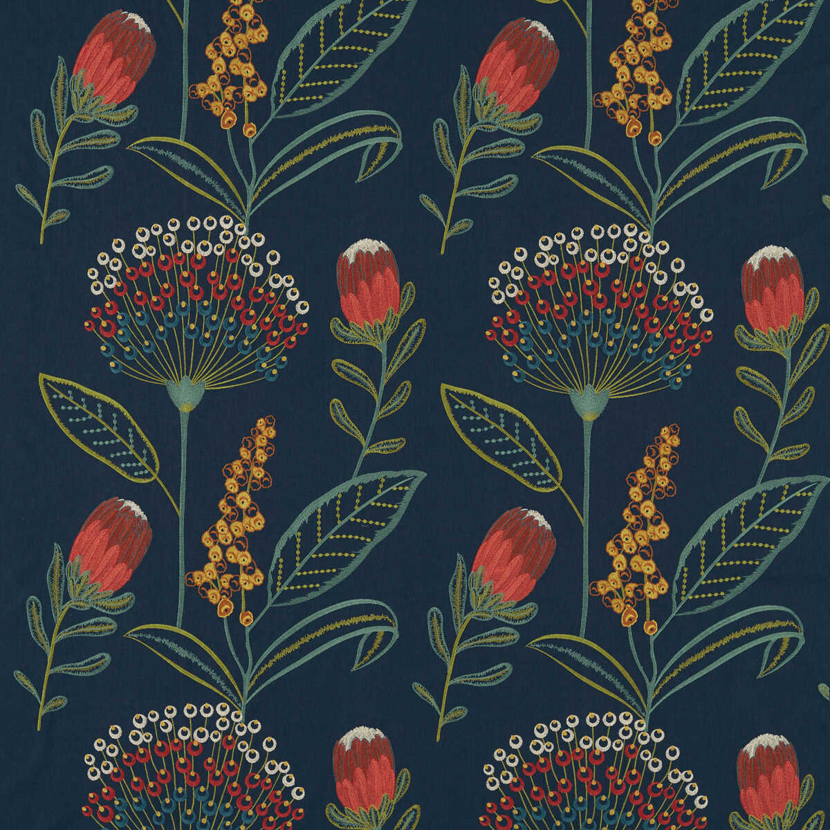 Protini - Midnight - CLARKE AND CLARKE Fabric