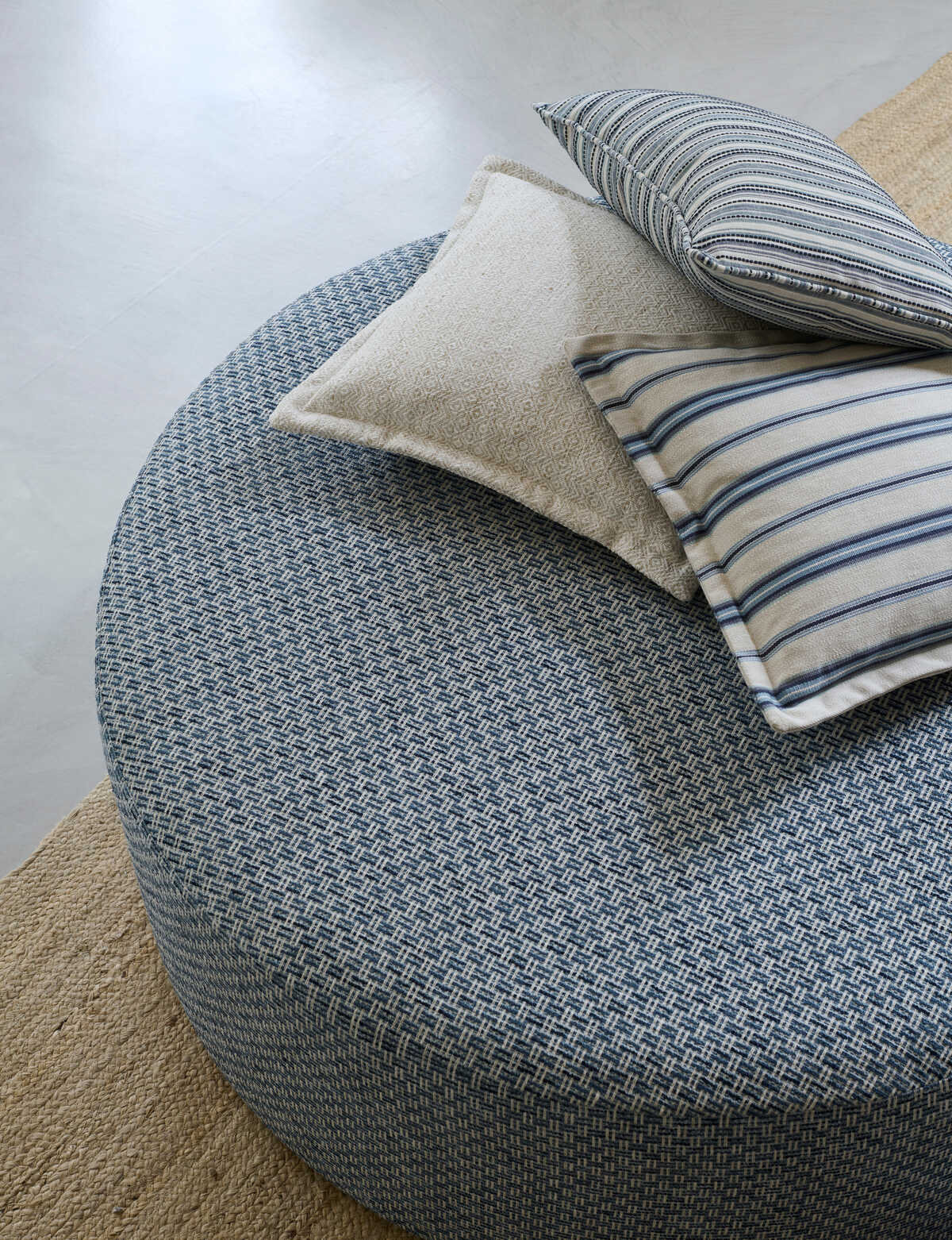 Listra - Denim - CLARKE AND CLARKE Fabric