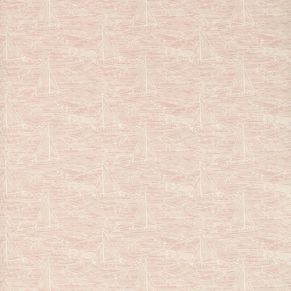 Fin - Blush - CLARKE AND CLARKE Fabric