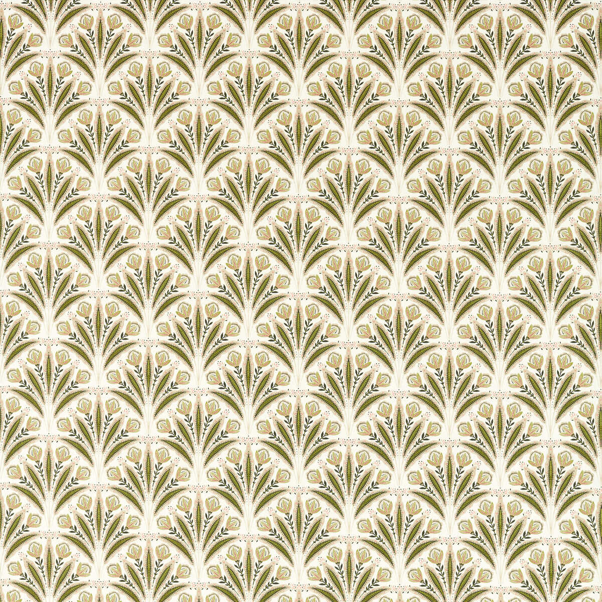 Attingham - Sage Blush - CLARKE AND CLARKE Fabric