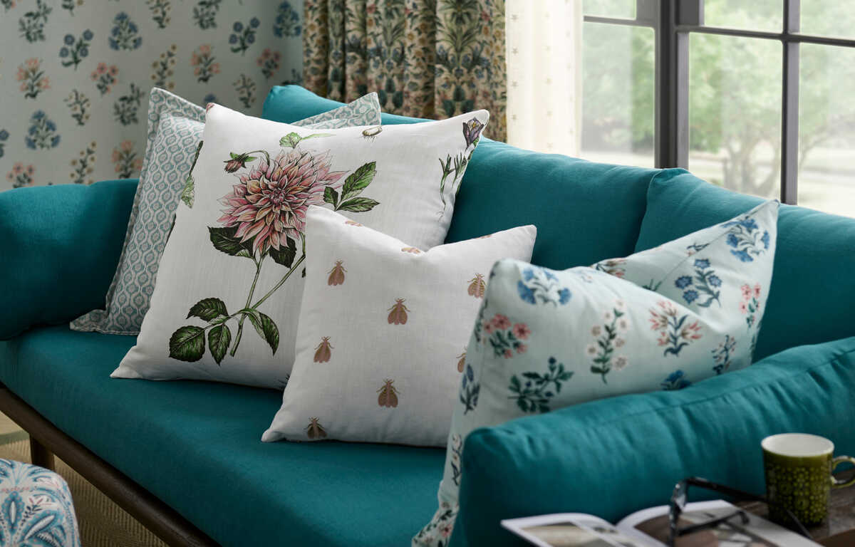 Roseraie - Summer - CLARKE AND CLARKE Fabric