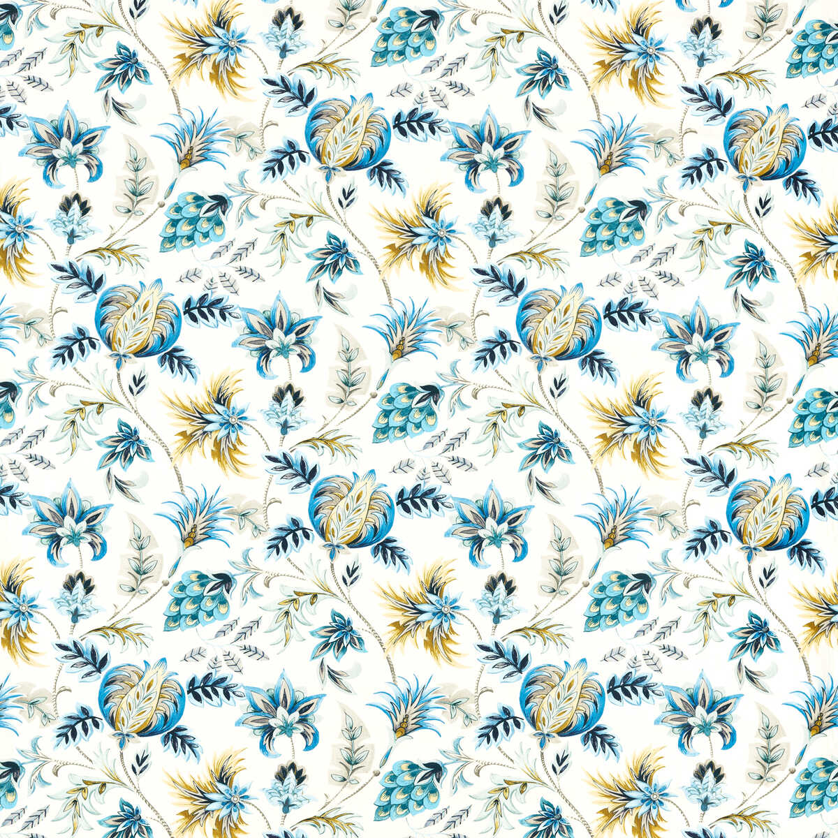 Sizergh - Cobalt - CLARKE AND CLARKE Fabric