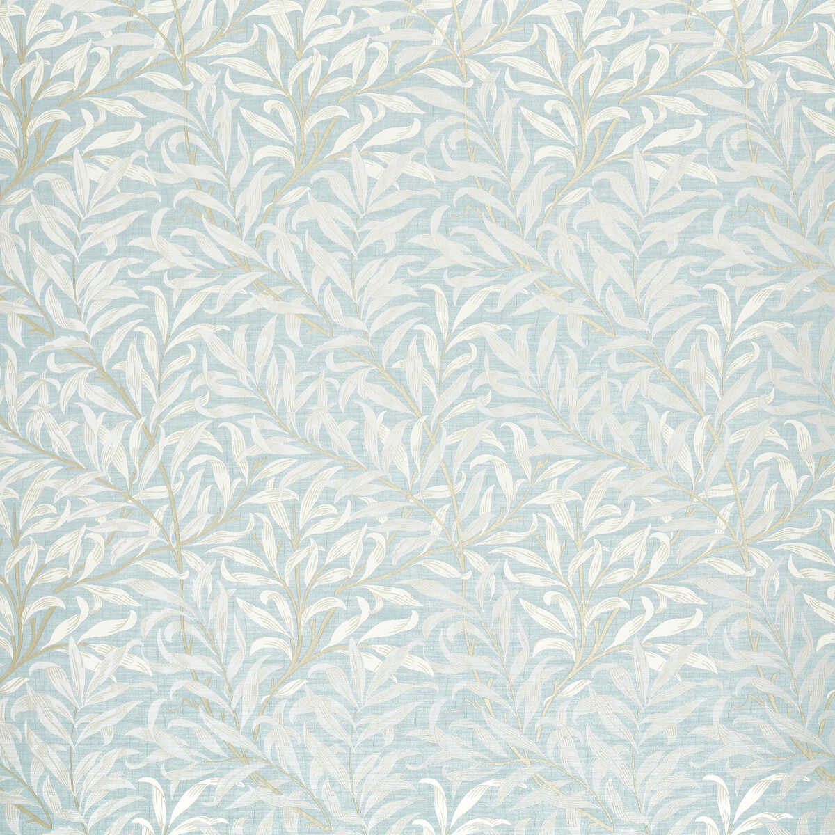 Willow Boughs Jacquard - Denim - CLARKE AND CLARKE Tela