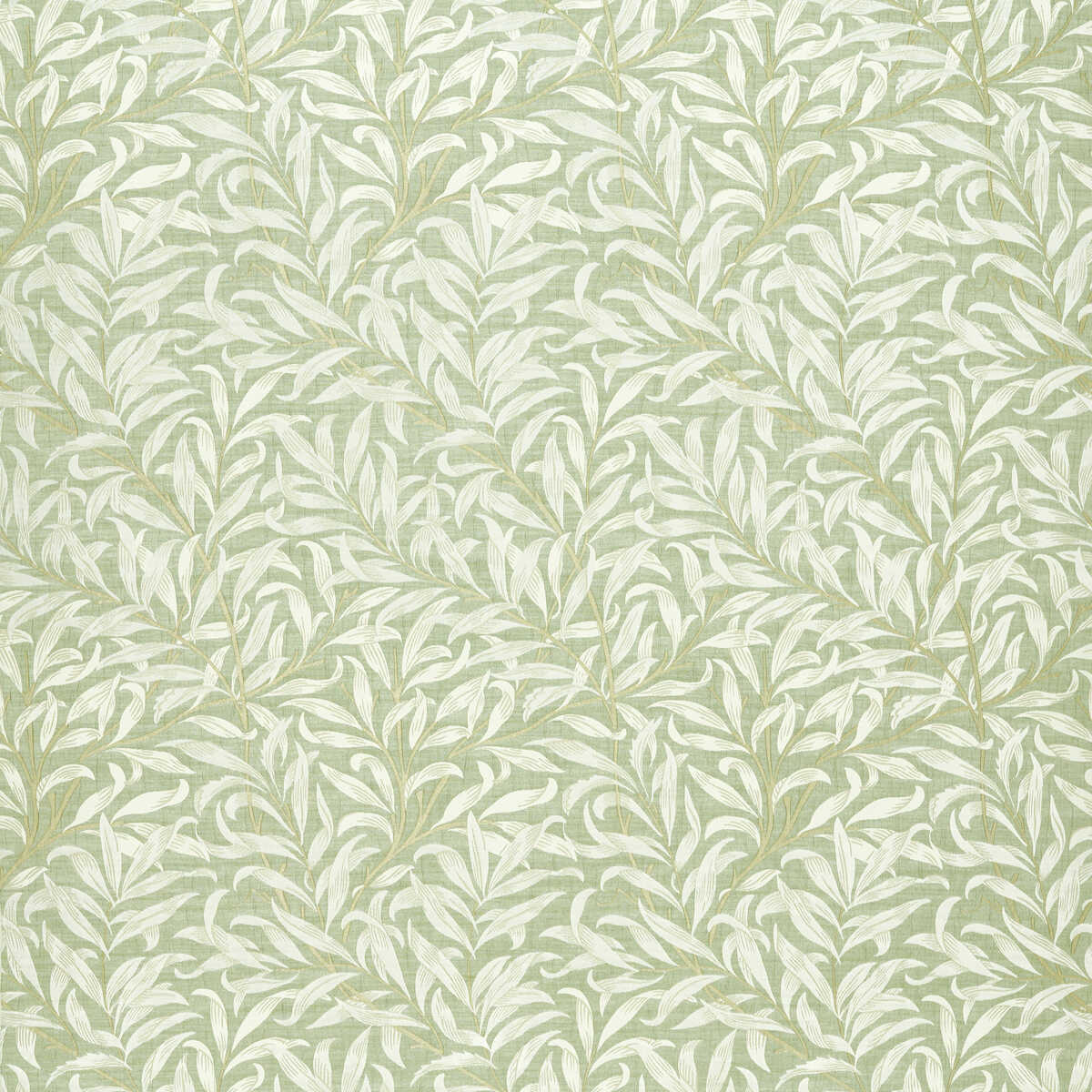 Willow Boughs Jacquard - Sage - CLARKE AND CLARKE Tela