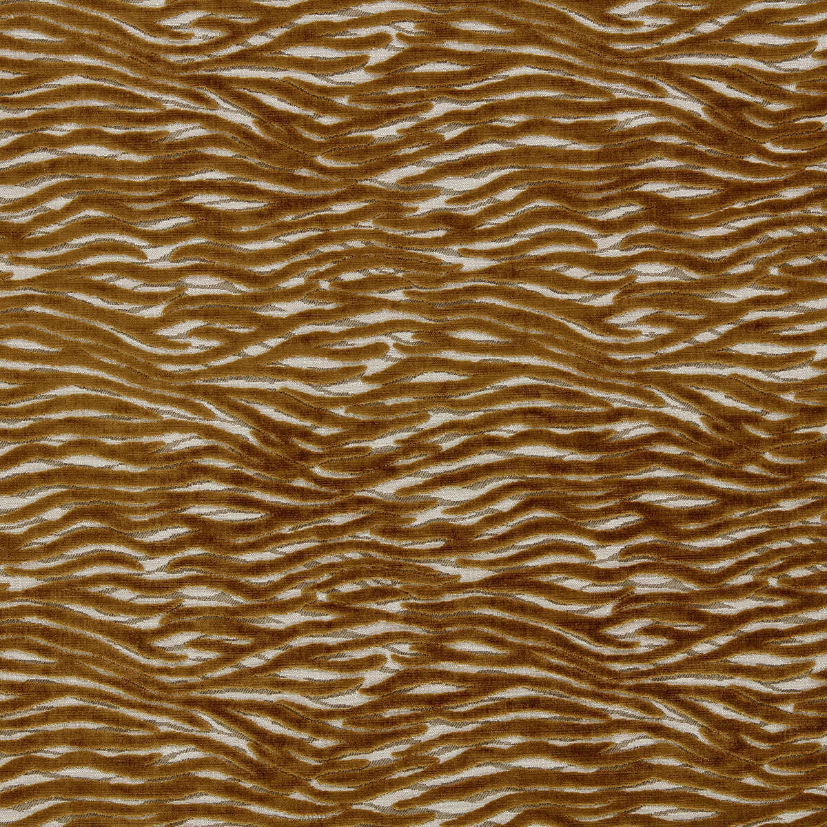 Wildstripe - Bronze - CLARKE AND CLARKE Tela