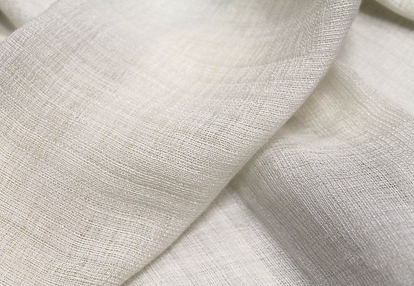 New Zealand Wool Sheer - Cream - Scalamandre Fabric