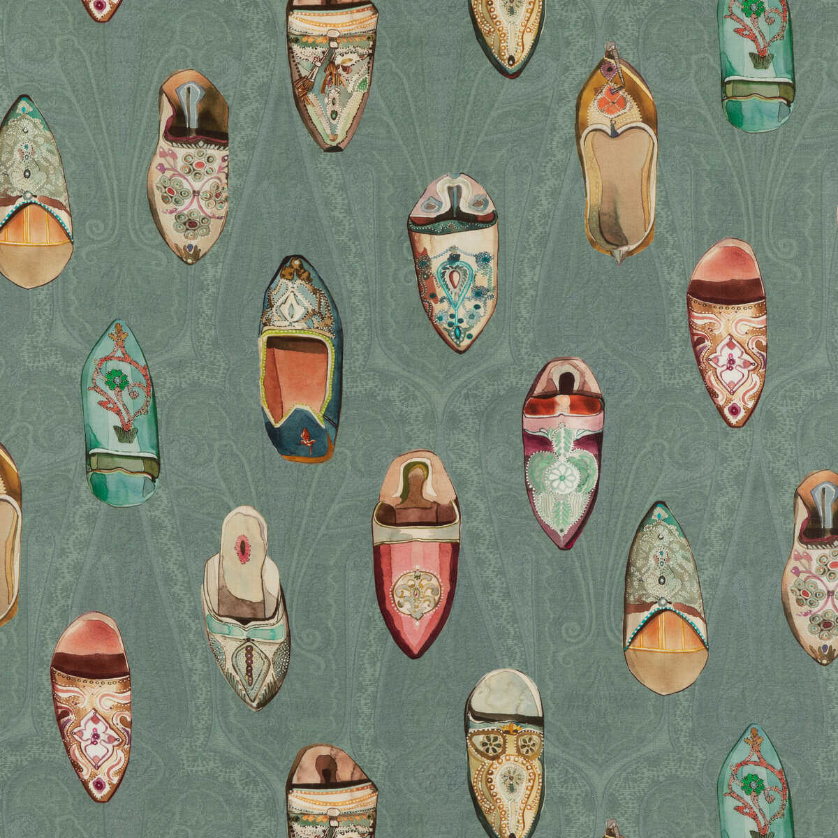 Babouches - Teal