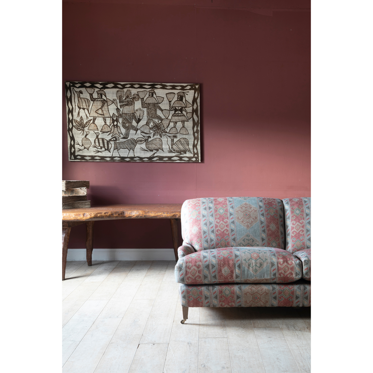 Nomad - Antique - Mulberry Fabric