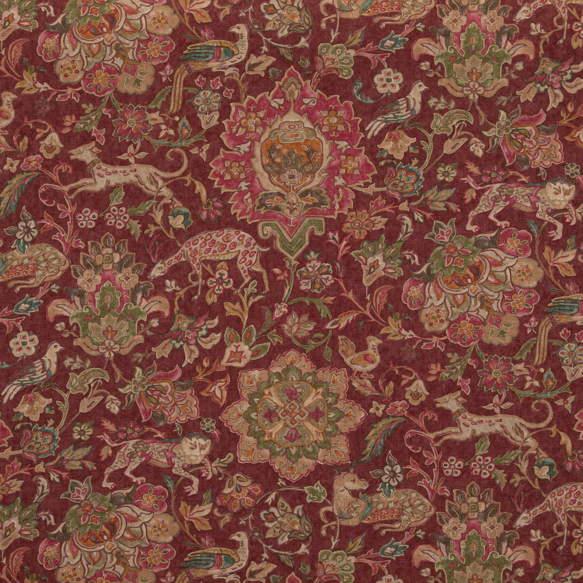 Wild Things - Plum - Mulberry Fabric
