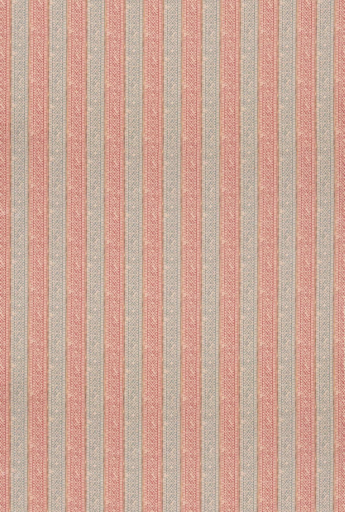 Ladbroke Stripe - Teal/Red