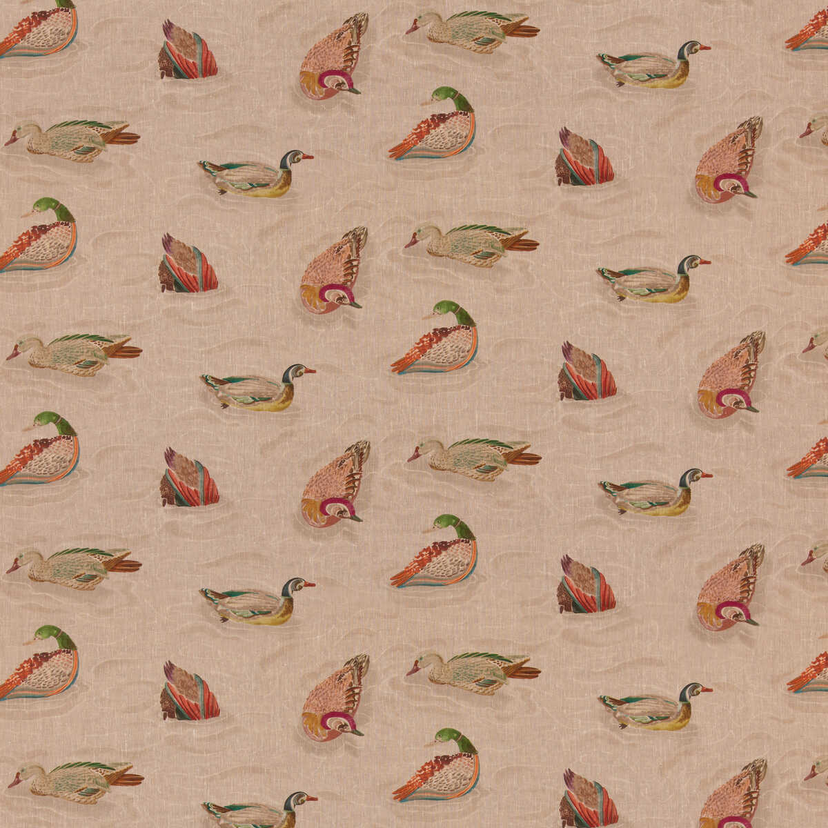 Duck Pond - Jewel - MULBERRY Tela
