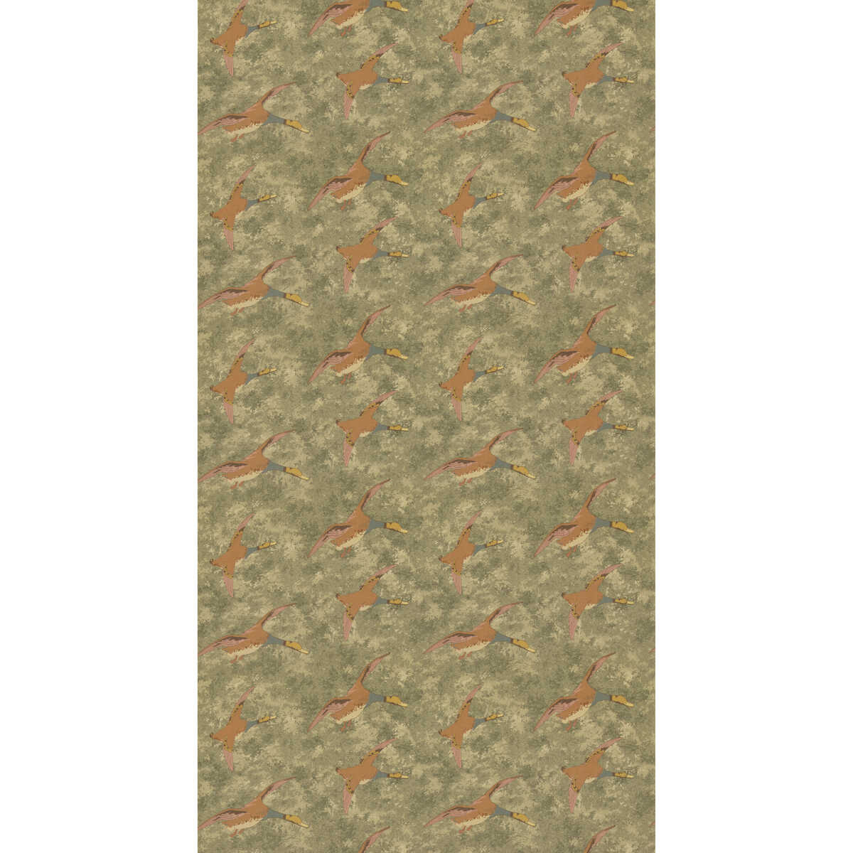 Forest Ducks - Lovat - MULBERRY Fabric