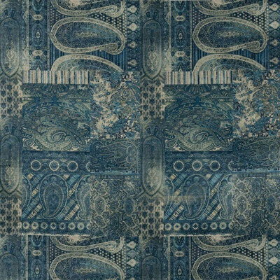 Lomond Velvet - Indigo - FD265.H10.0 - Mulberry Fabric - Mulberry Fabric