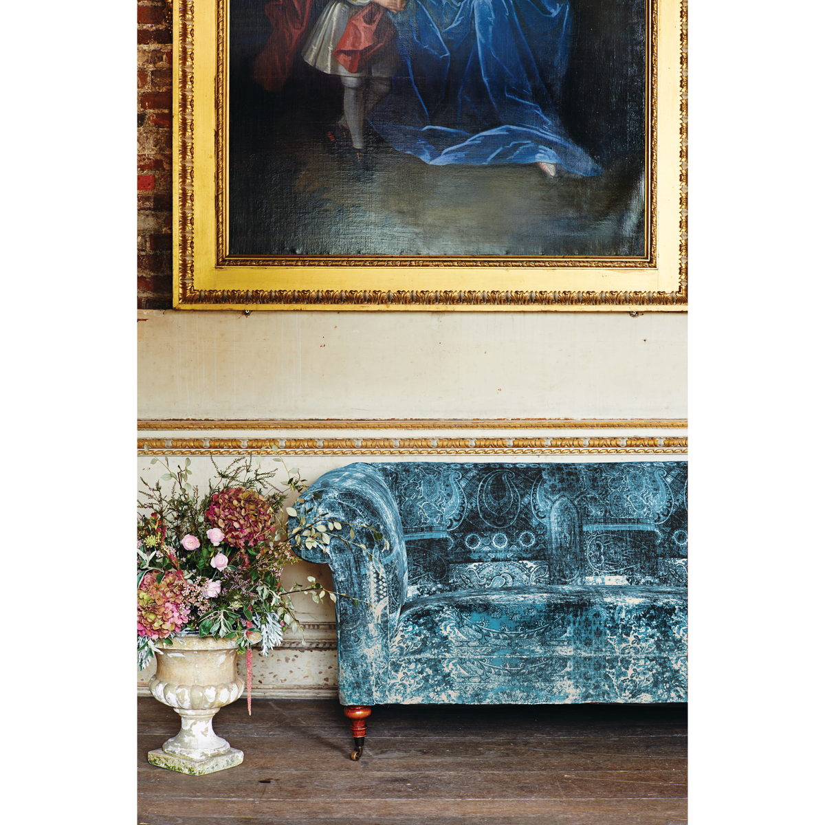 Lomond Velvet - Indigo - Mulberry Fabric