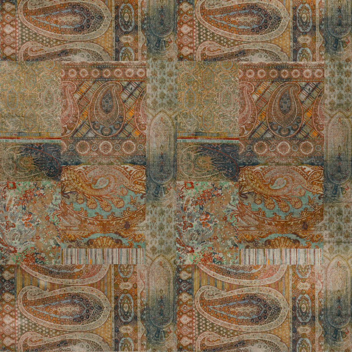Lomond Velvet - Antique - FD265.J52.0 - Mulberry Fabric