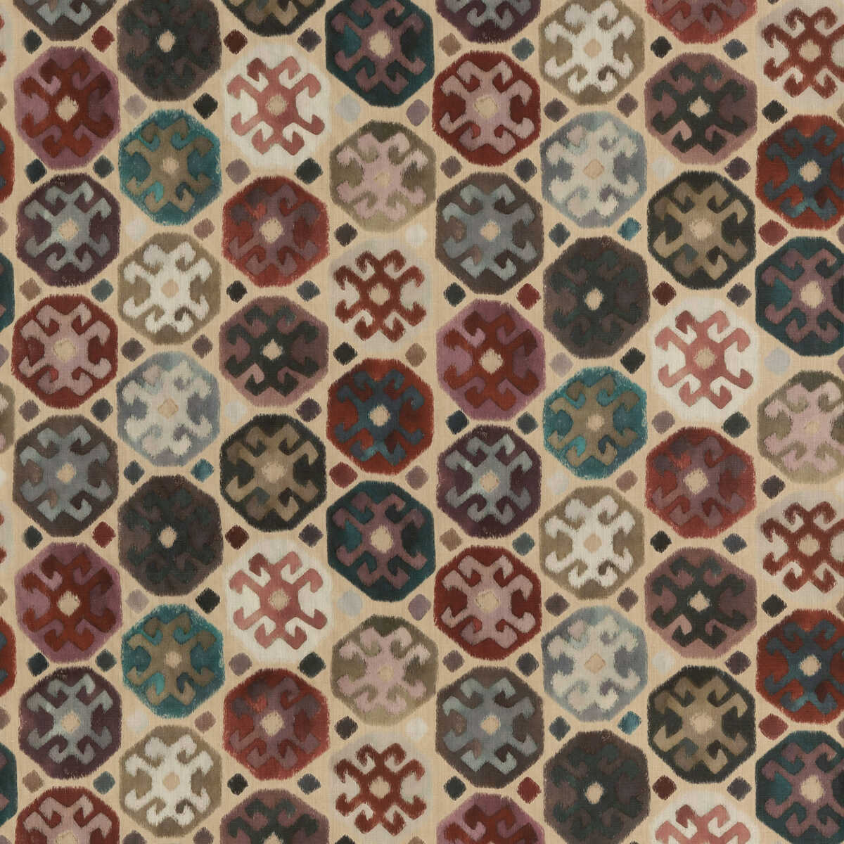 Curiosity - Plum - MULBERRY Fabric