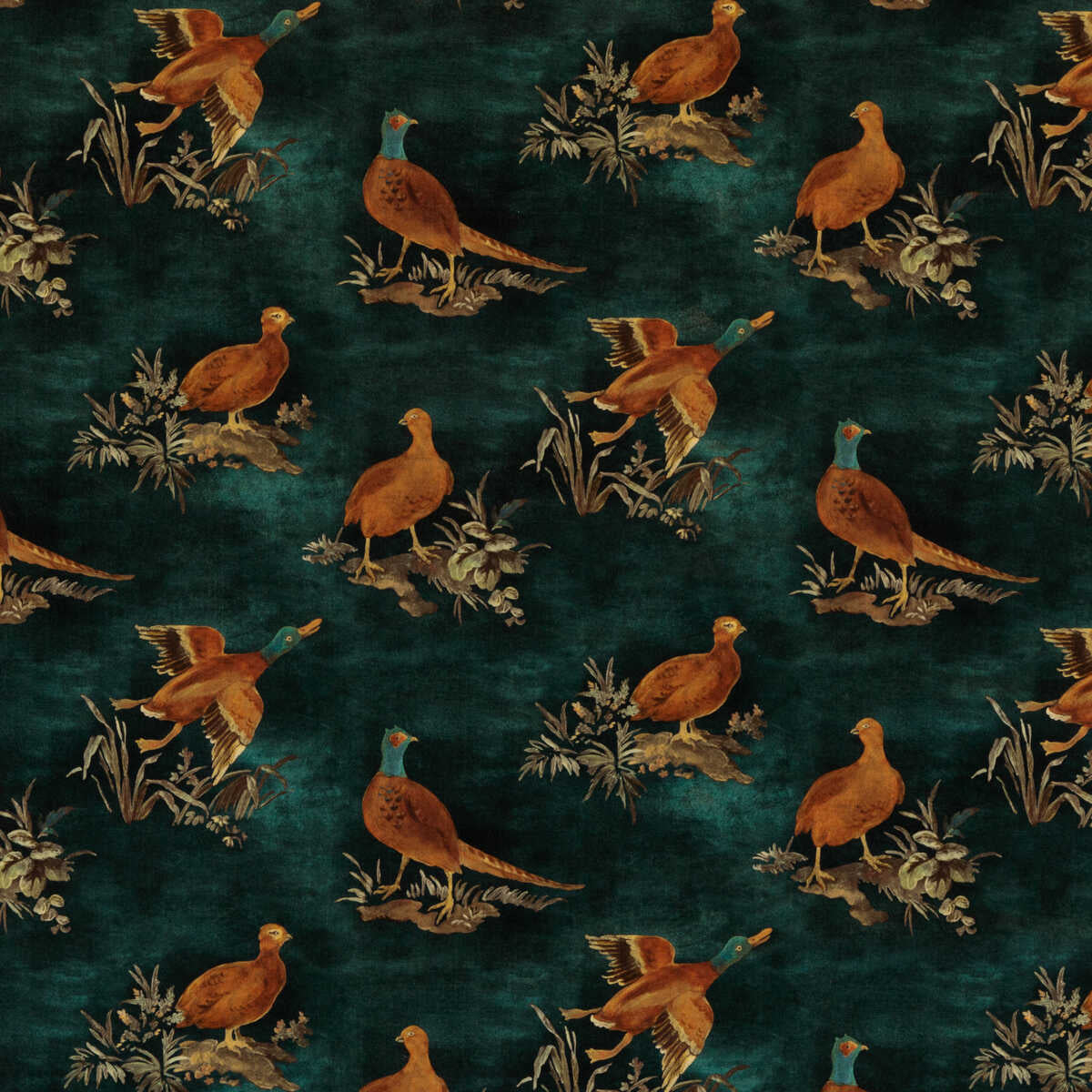 Game Show - Teal - MULBERRY Fabric