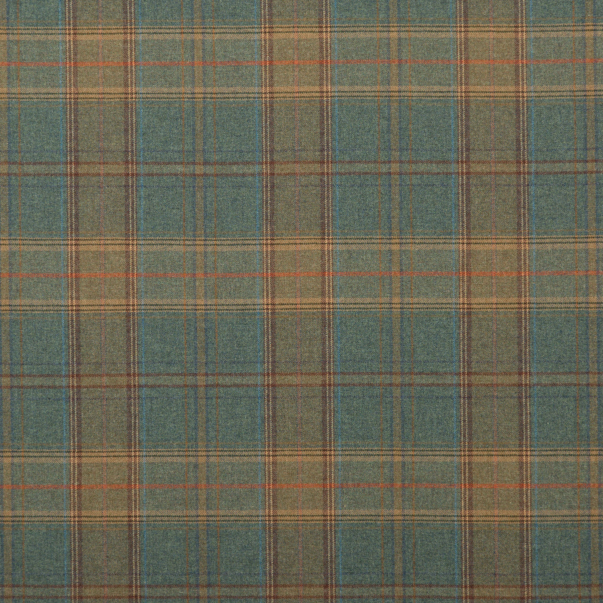 Shetland Plaid - Teal - FD344.R11.0 - Mulberry Fabric